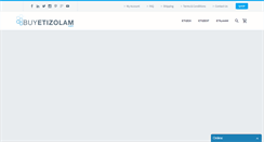 Desktop Screenshot of buyetizolam.com